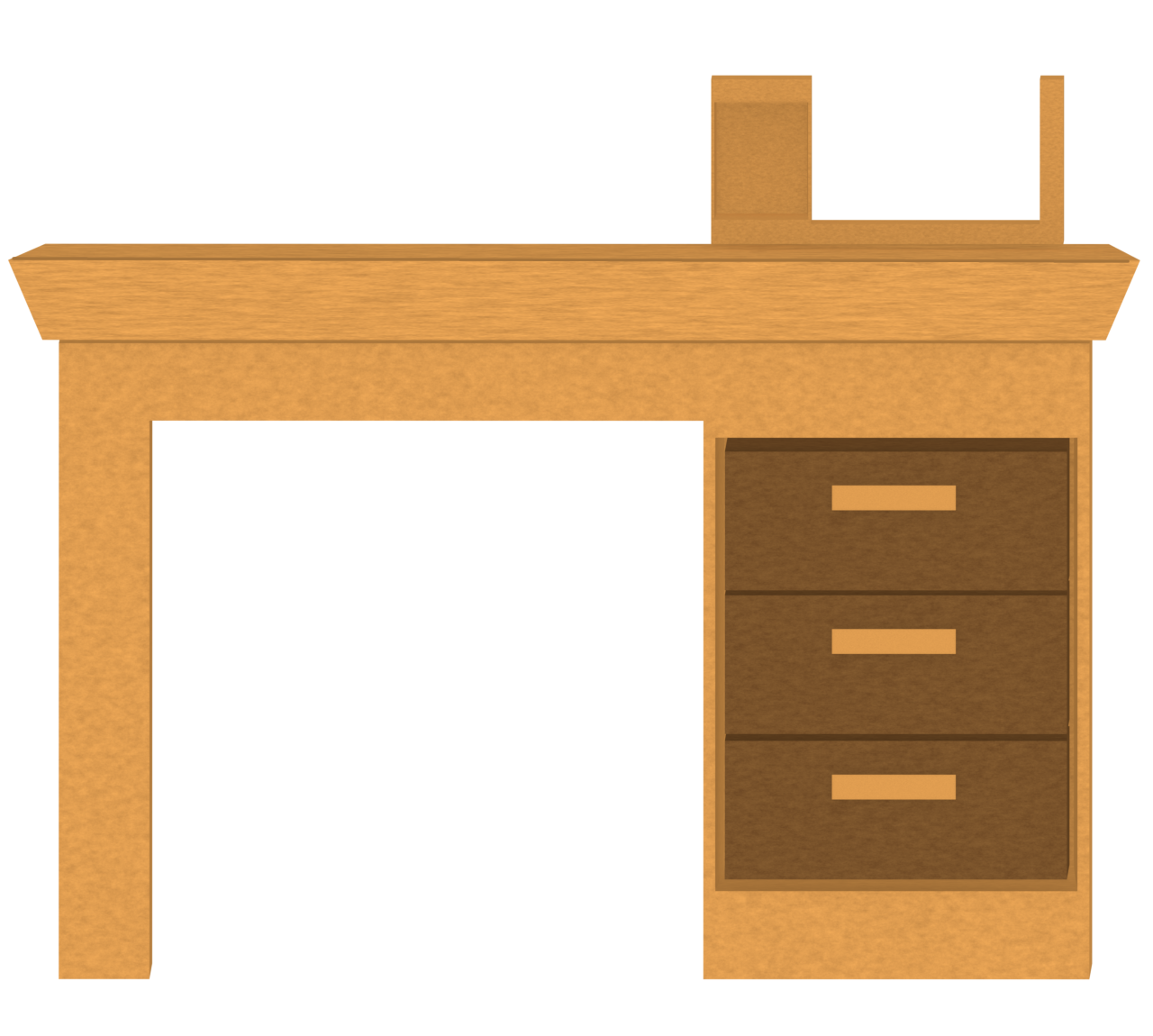 勉強机のイラスト 2 勉強机のイラスト