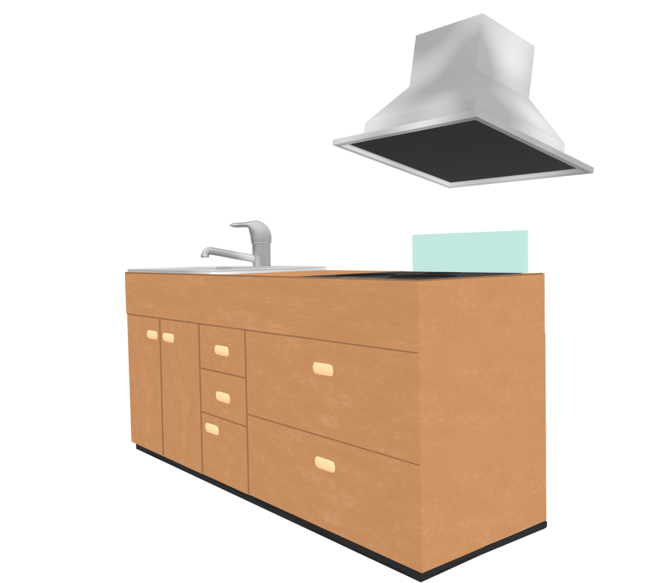 おしゃれなキッチンのイラスト 12 おしゃれなキッチンのイラスト