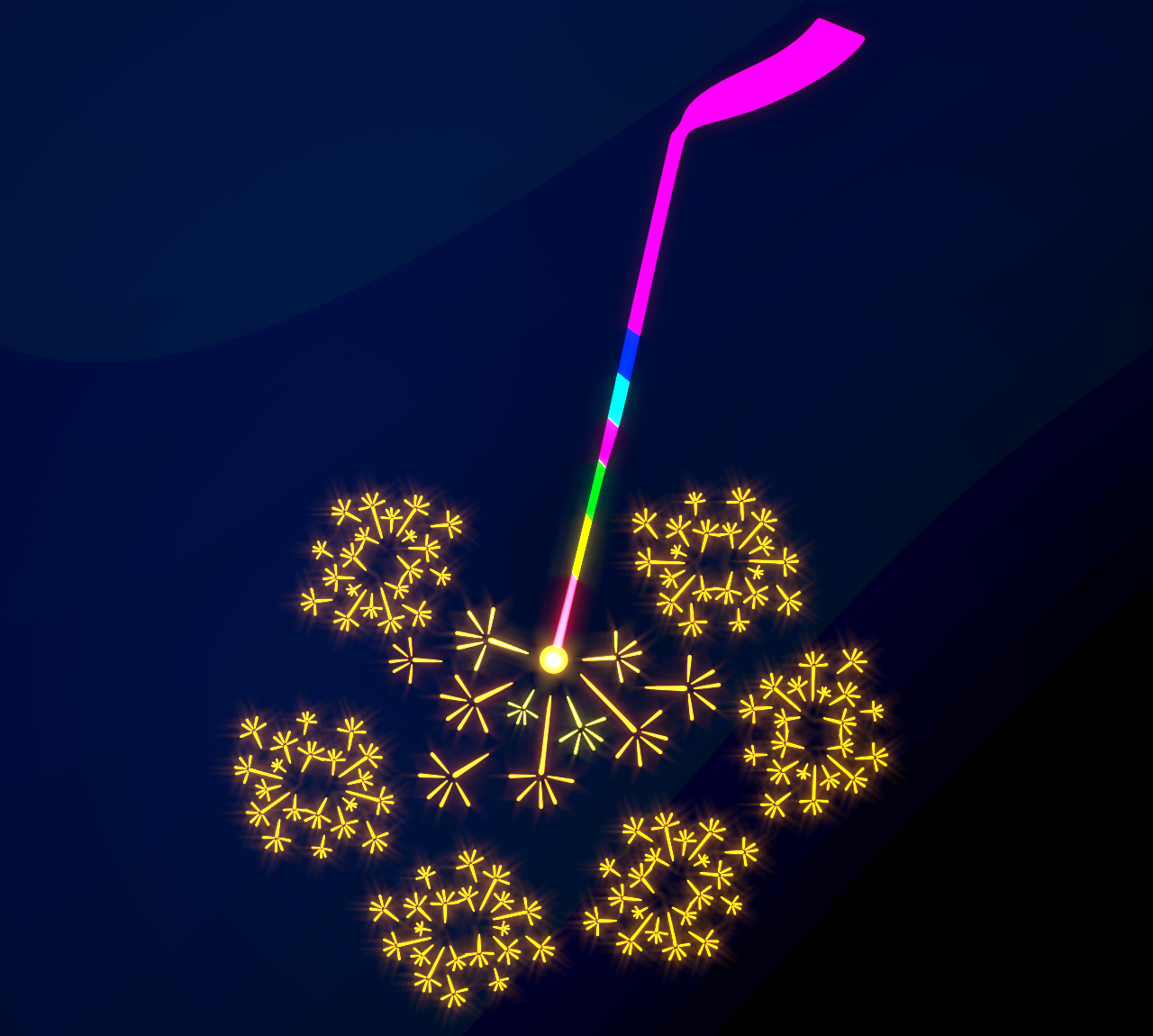 おしゃれな線香花火のイラスト 13 おしゃれな線香花火のイラスト