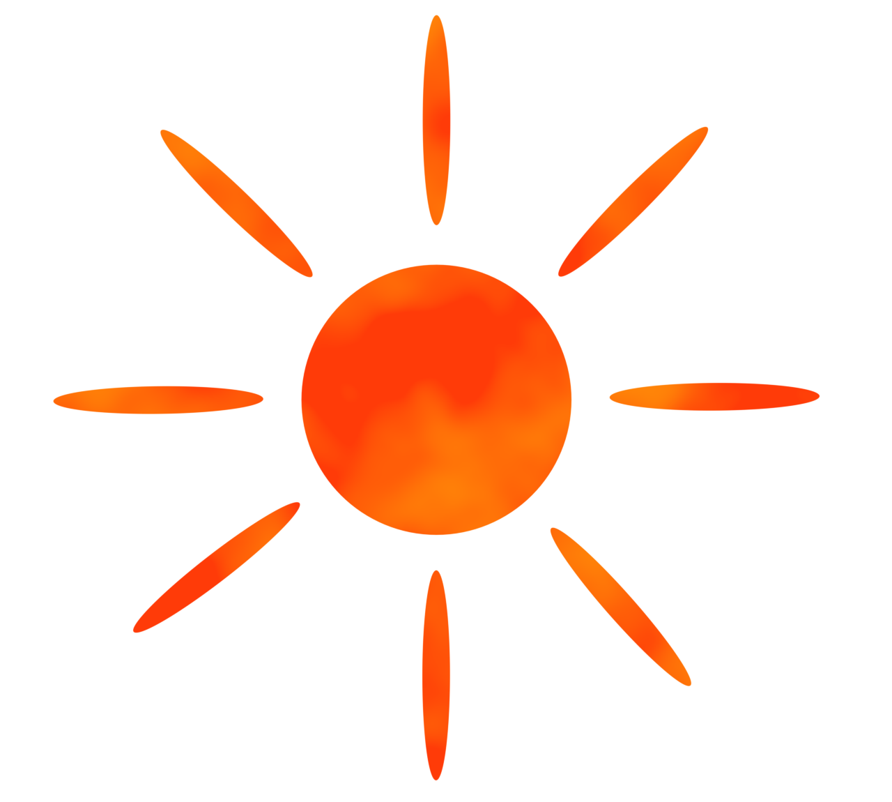 太陽のイラスト