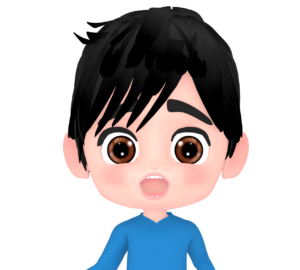びっくりするほど驚く男性のイラスト