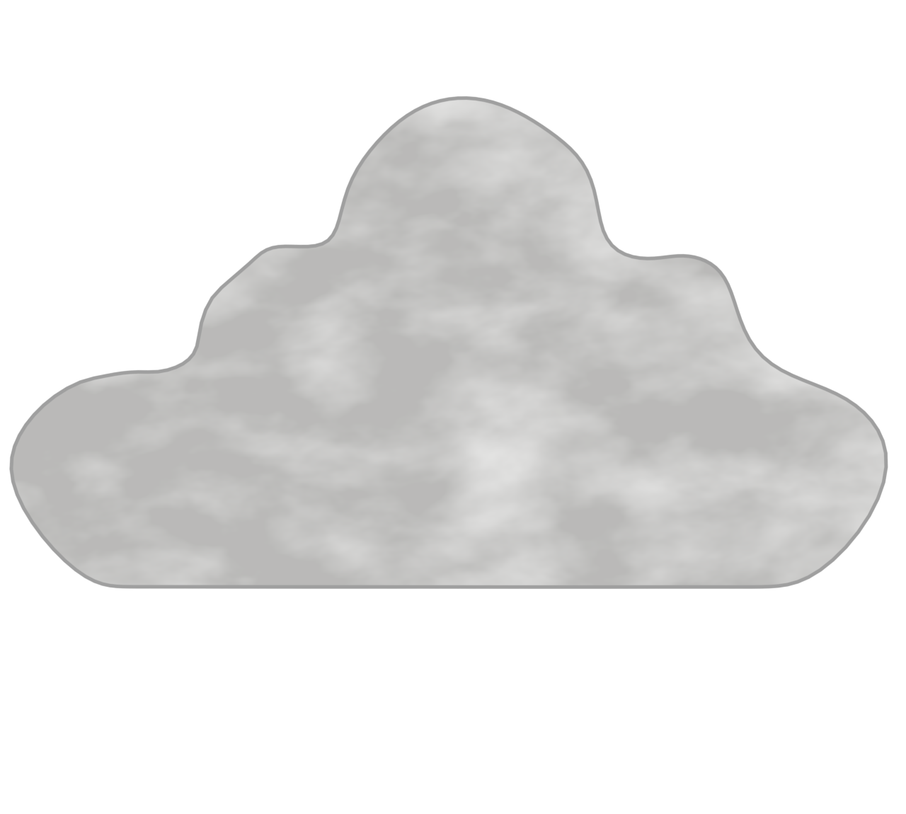 怪しい雲行きのイラスト