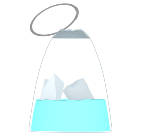 スイミングバッグのイラスト