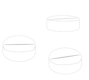 錠剤薬のイラスト