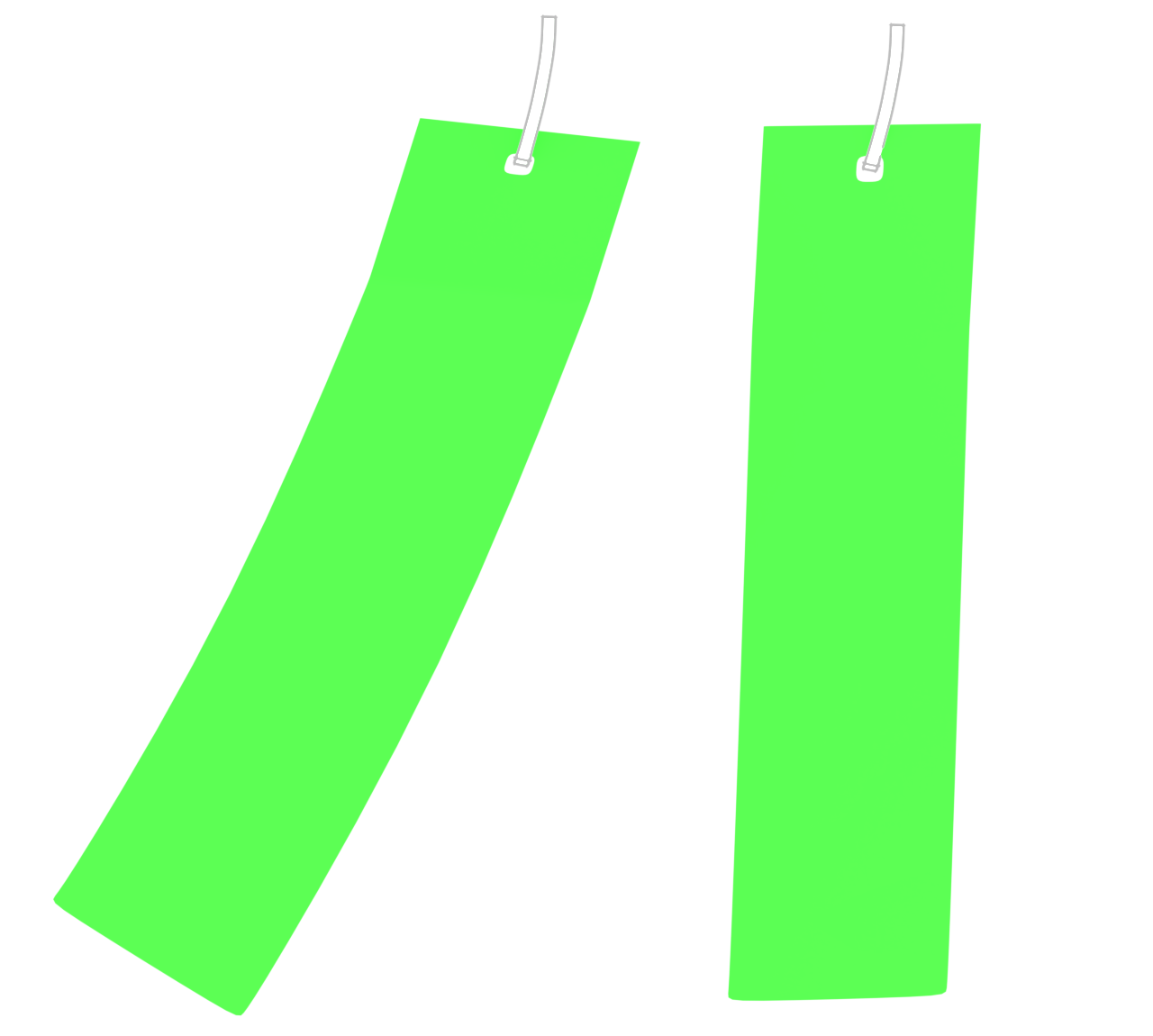 短冊のイラスト