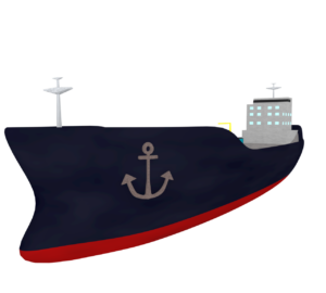 タンカー船のイラスト