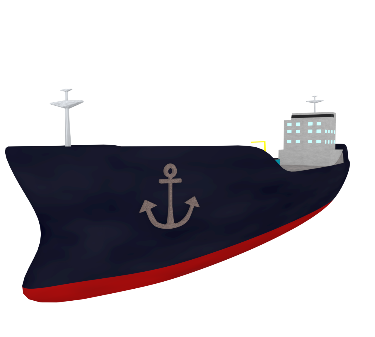 タンカー船のイラスト