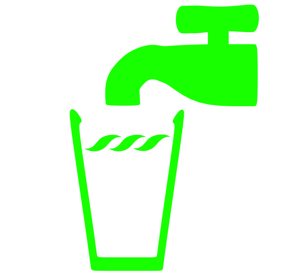 水道水のマーク