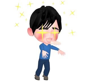 喉から手が出るほど欲しい男性のイラスト