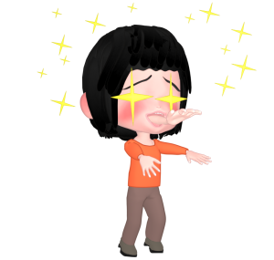 喉から手が出る女性のイラスト