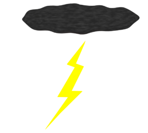 雷のイラスト