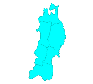 東北地方のイラスト