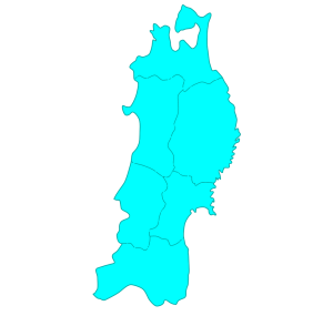 東北地方のイラスト