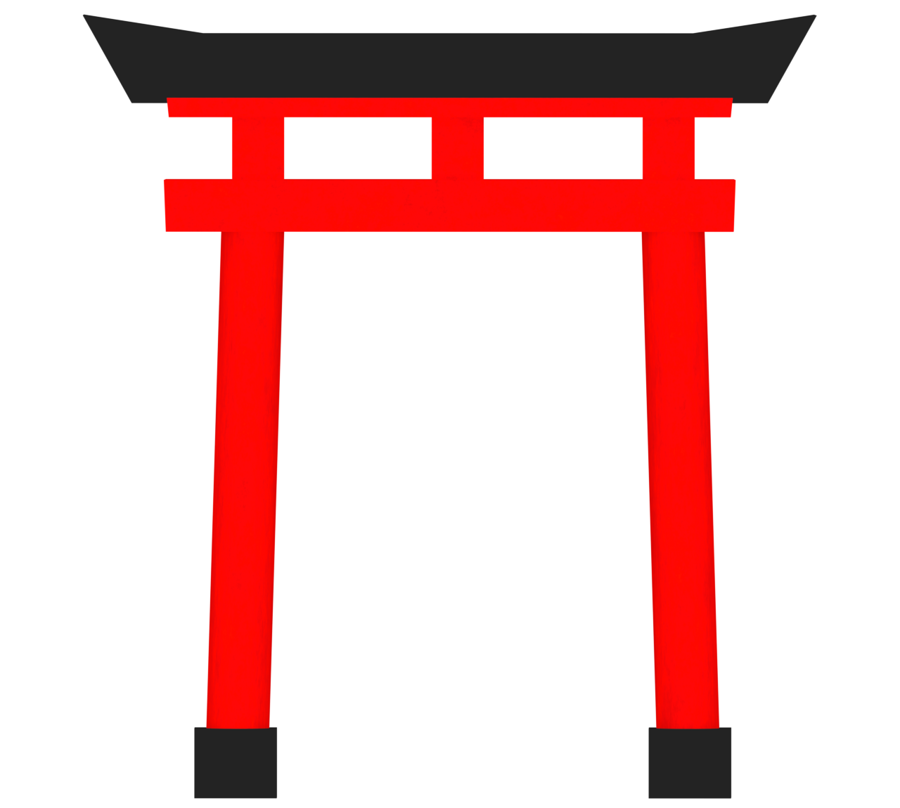 鳥居のイラスト