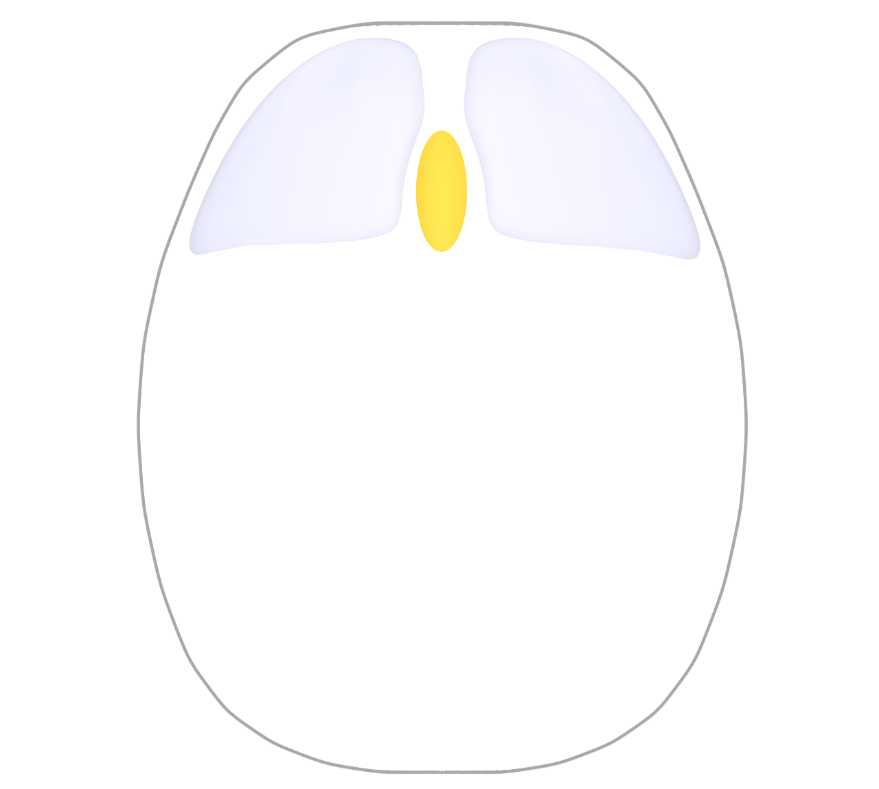 ホイールを回すマウスのイラスト 8 ホイールを回すマウスのイラスト