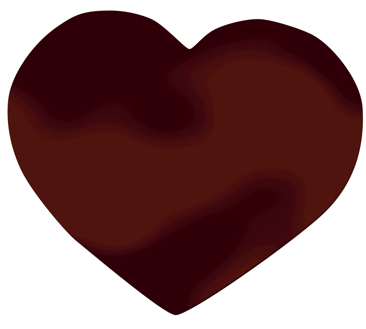 バレンタインチョコレートのイラスト