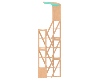 監視台のイラスト