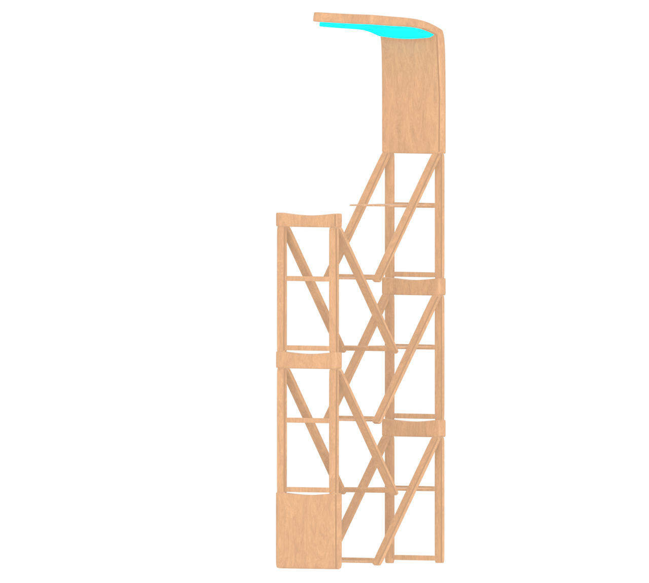 監視台のイラスト