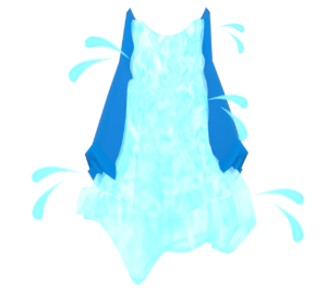 ウォータースライダーのイラスト