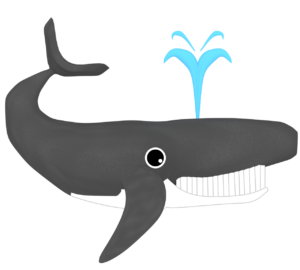 クジラのイラスト