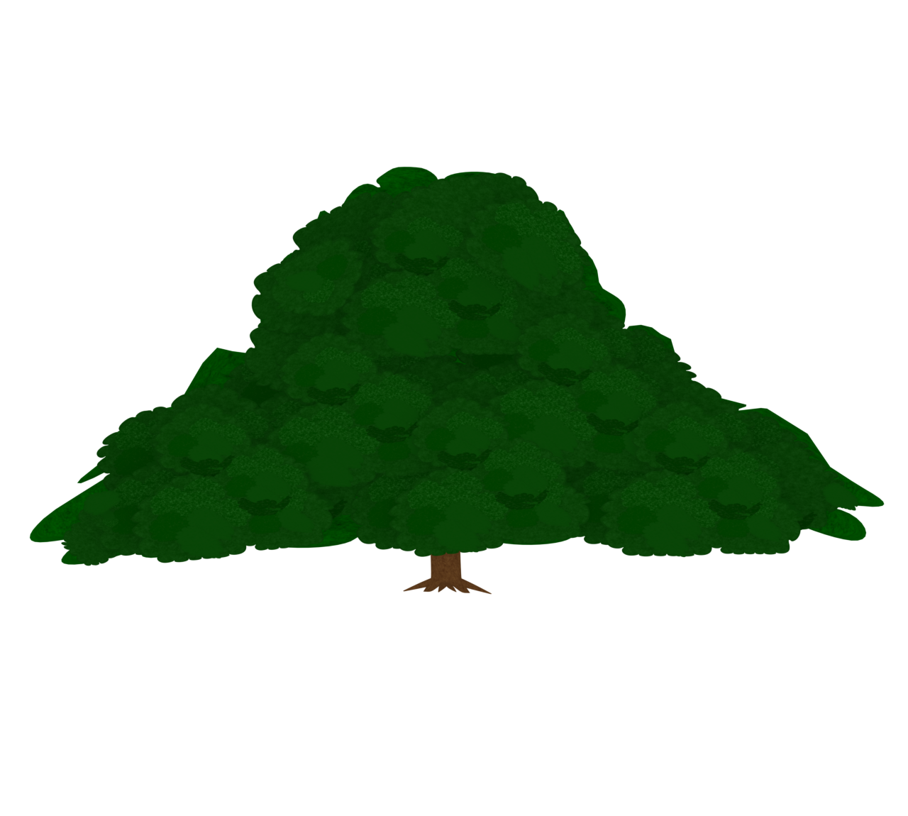 この木なんの木のイラスト