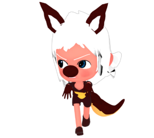 狼男のイラスト