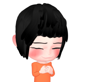 両手を握って祈る女性のイラスト