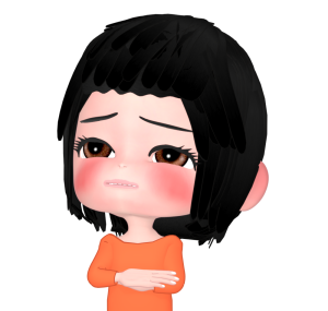 考え込む腕を組んだ女性のイラスト