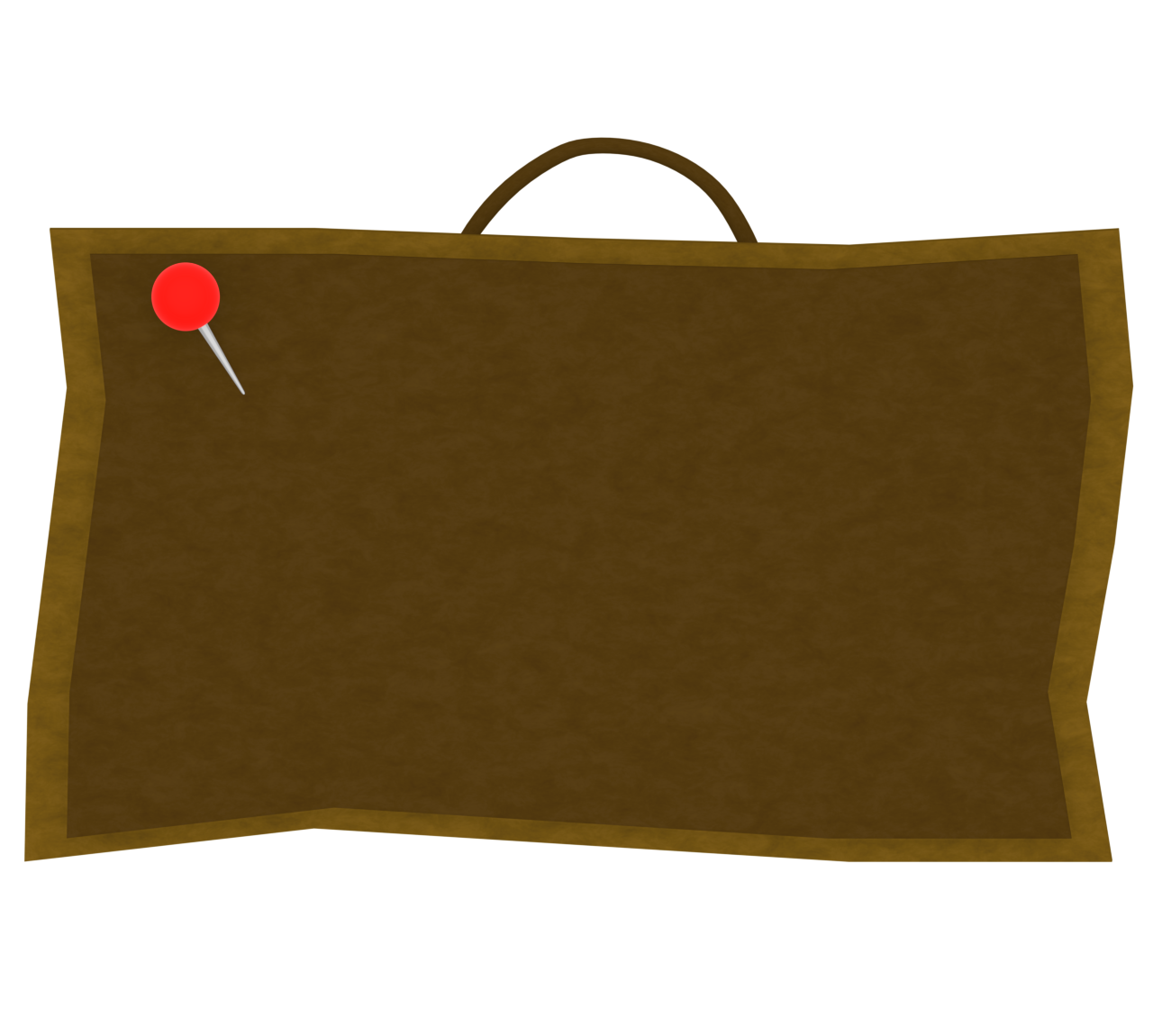 木のボードのイラスト