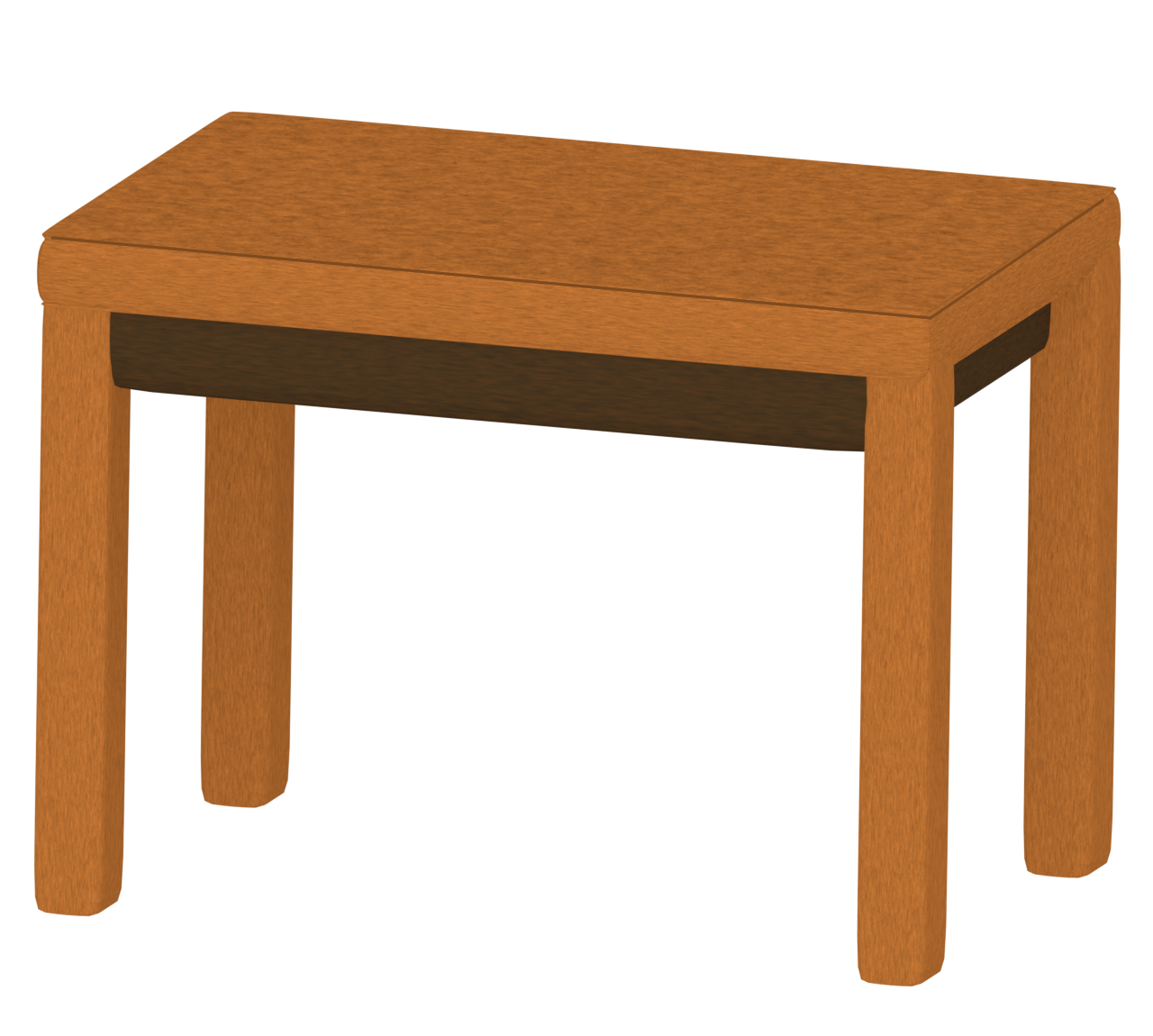 木製のテーブルのイラスト 2 木製のテーブルのイラスト