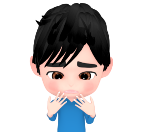 心配をする男性のイラスト