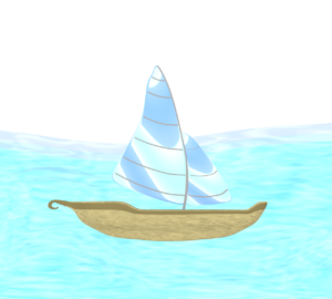 ヨットのイラスト