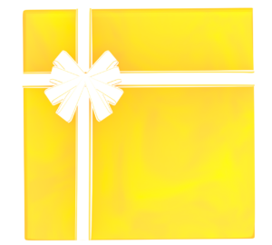 高級感のあるギフトボックスのイラスト