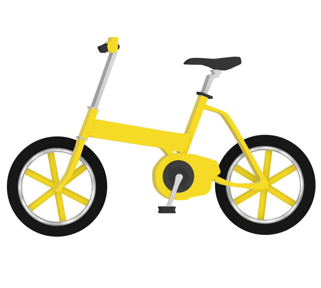オシャレな自転車のイラスト