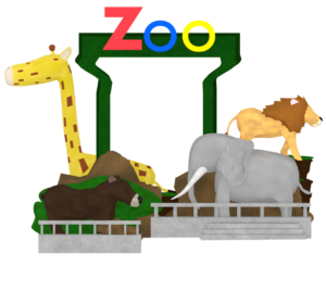 動物園のイラスト