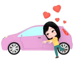 車好きのイラスト