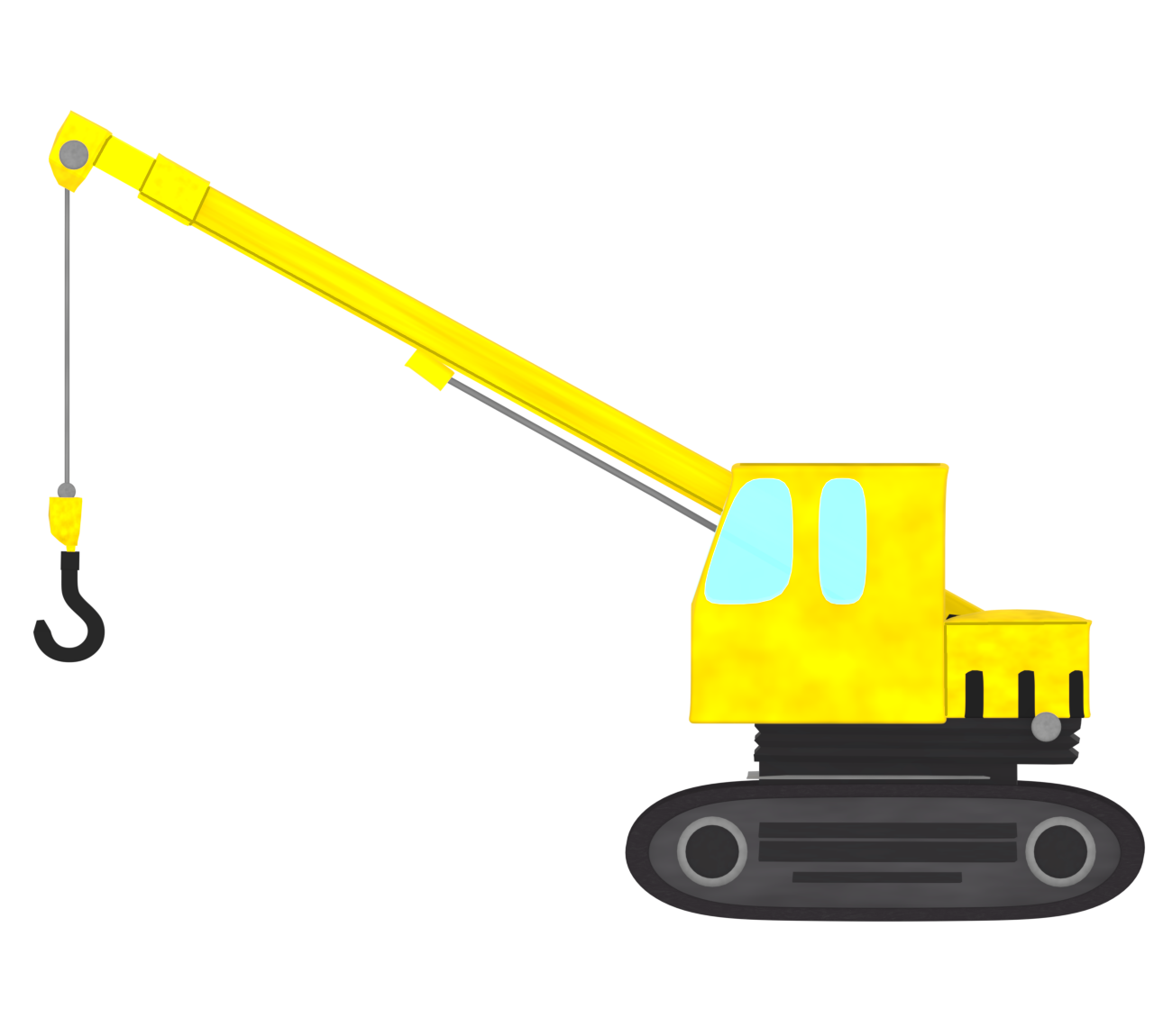 クレーン車のイラスト