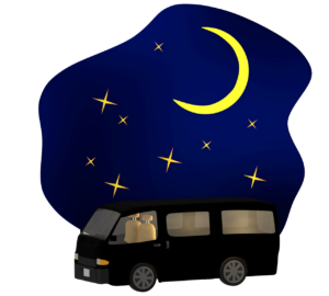 車内灯のイラスト