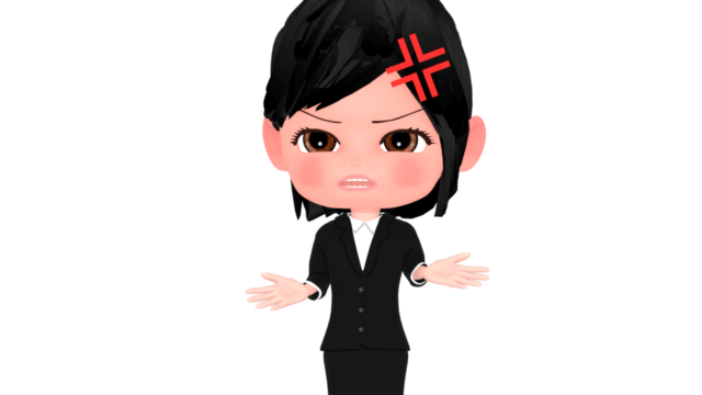 angry woman office worker img