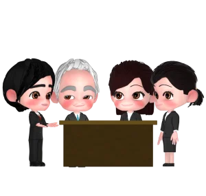 ビジネス会議のイラスト