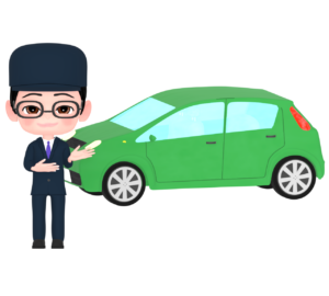 運転代行のイラスト