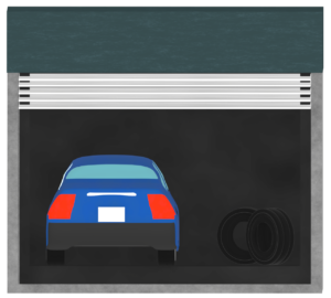 ガレージ・車庫のイラスト