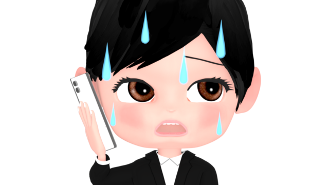 impatient phone woman office worker img