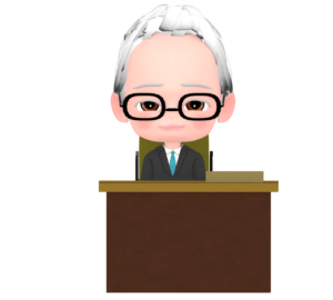 部長・会社員の役職のイラスト