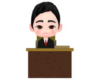 課長・会社員の役職のイラスト