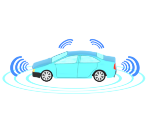 自動運転のイラスト