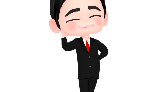 shy male office worker img