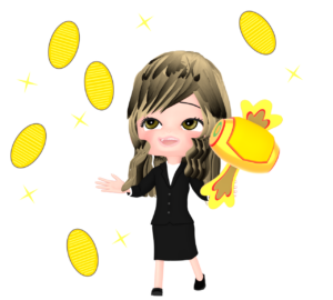 埋蔵金のイラスト