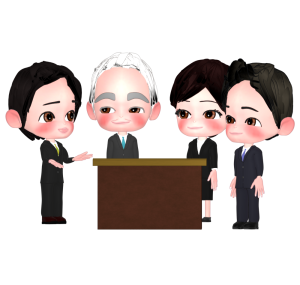 ビジネス会議のイラスト