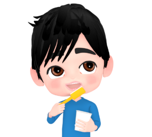 歯磨きのイラスト